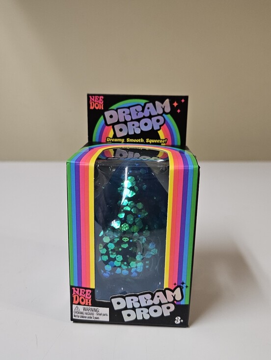 Needoh Other - NeeDoh Dream Drop Glitter Blue Authentic New